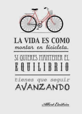 La bicicleta de la vida o la vida en bicicleta